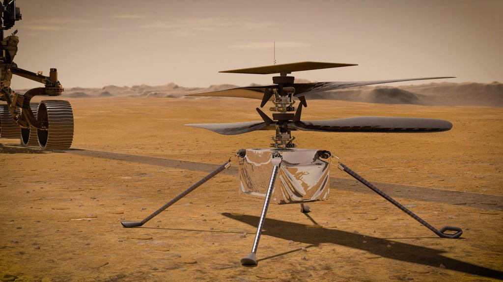 Nasa adia voo do Ingenuity, primeiro helicóptero em Marte, mais uma vez