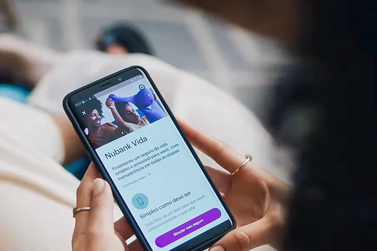 Nubank faz campanha para divulgar seguro de vida (Nubank/Reprodução)