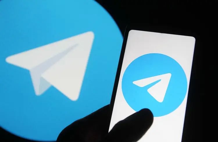 Telegram: 63 milhões de downloads em janeiro (Pavlo Gonchar/SOPA Images/LightRocket/Getty Images)