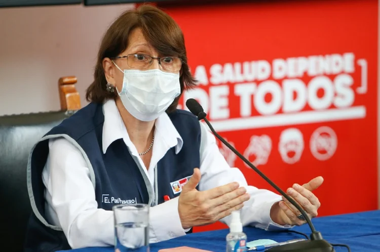 Peru: a vacinação no país começou apenas nesta terça-feira e está direcionada por enquanto aos profissionais da saúde (AFP/AFP)