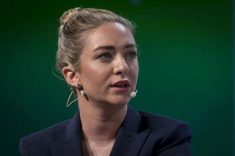 Whitney Wolfe, fundadora e CEO do Bumble: foco na segurança das mulheres (David Paul Morris/Bloomberg/Getty Images)