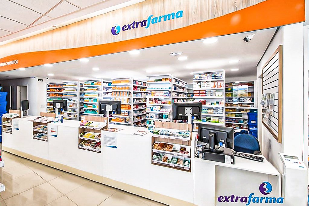 Unidade da Extrafarma: sexta maior rede de farmácias do país é adquirida pela Pague Menos | Crédito: Facebook/Extrafarma/Divulgação (Divulgação/Facebook/Extrafarma)