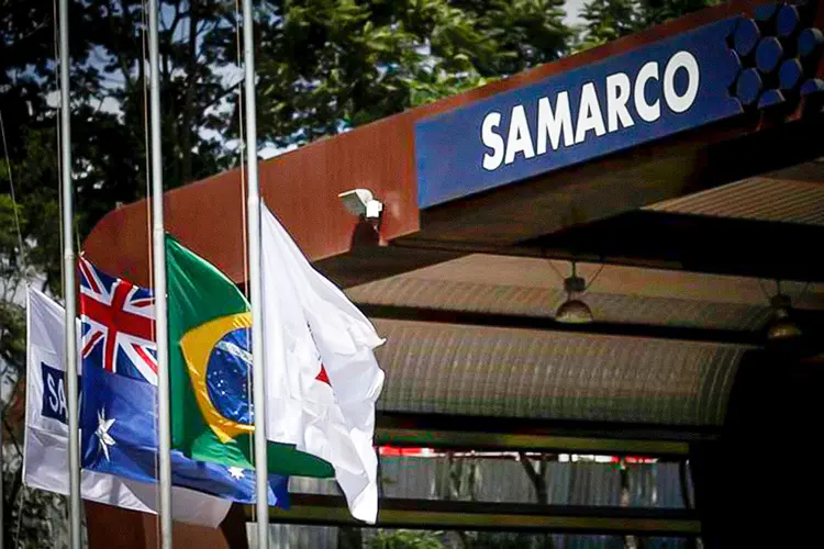 Entrada da mineradora Samarco, em Mariana  (Ricardo Moraes/Reuters)