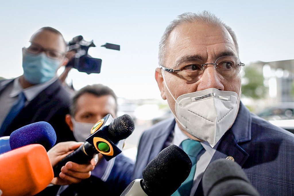 Novo ministro da Saúde, Marcelo Queiroga. (Ueslei Marcelino/Reuters)