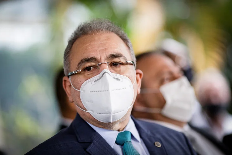 Ministro da Saúde, Marcelo Queiroga (Ueslei Marcelino/Reuters)
