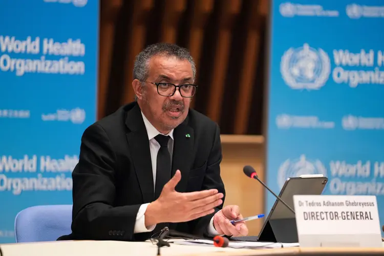 Tedros Adhanom Ghebreyesus, diretor-geral da OMS (Christopher Black/World Health Organization/Reuters)