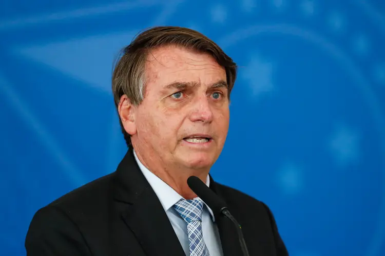 Bolsonaro não citou as medidas de isolamento social adotadas pelos governadores e prefeitos (Alan Santos/PR/Flickr)