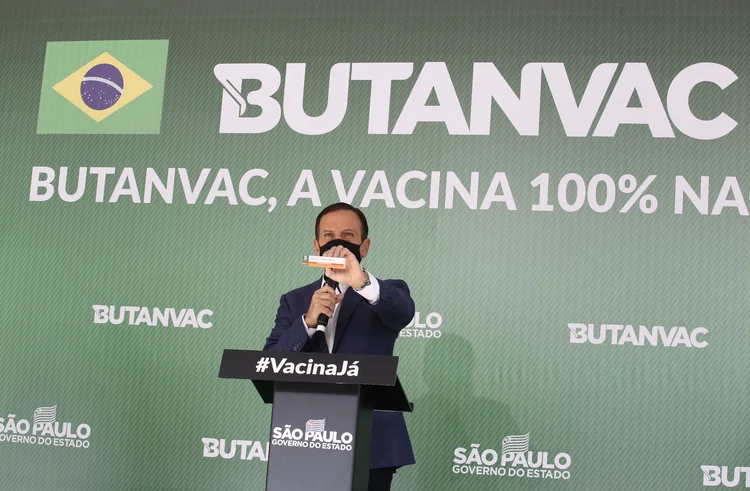 ButanVac: a vacina será totalmente produzida no país, sem necessidade de insumos importados (Governo do Estado de São Paulo/Flickr)