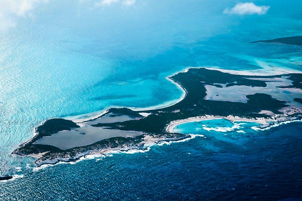 Maior ilha privada das Bahamas será leiloada sem lance mínimo
