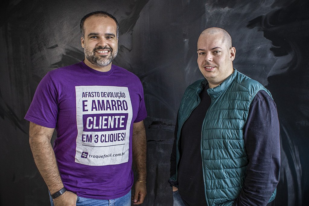 Leo Frade CEO e cofundador e Cristian Trentin cofundador da aftersale.  (Aftersale/Divulgação)