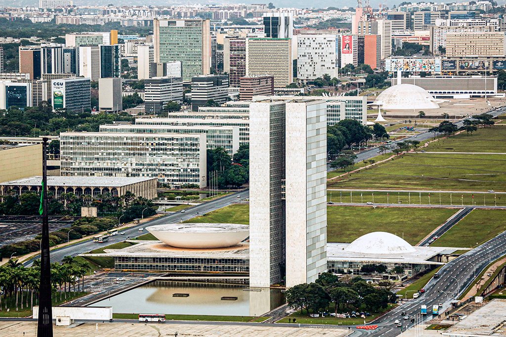 Vista aérea do Congresso Nacional em Brasília (Ueslei Marcelino/Reuters)