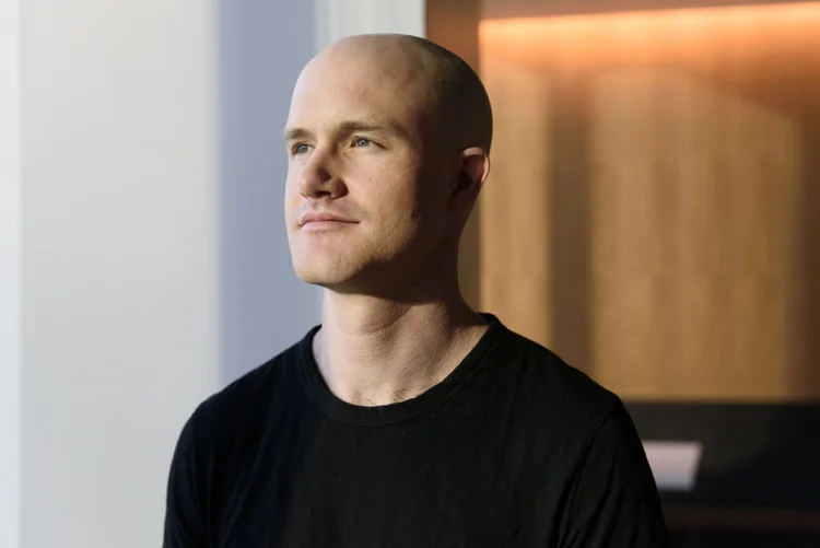 Brian Armstrong, CEO da Coinbase (Bloomberg/Getty Images)