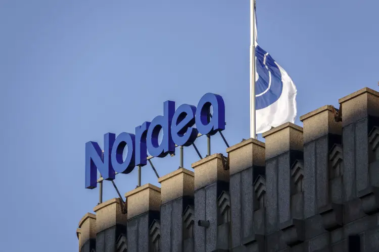 Nordea Bank: banco finlandês quer manter empresas poluidoras em sua carteira ESG (Maija Astikainen/Bloomberg/Getty Images)