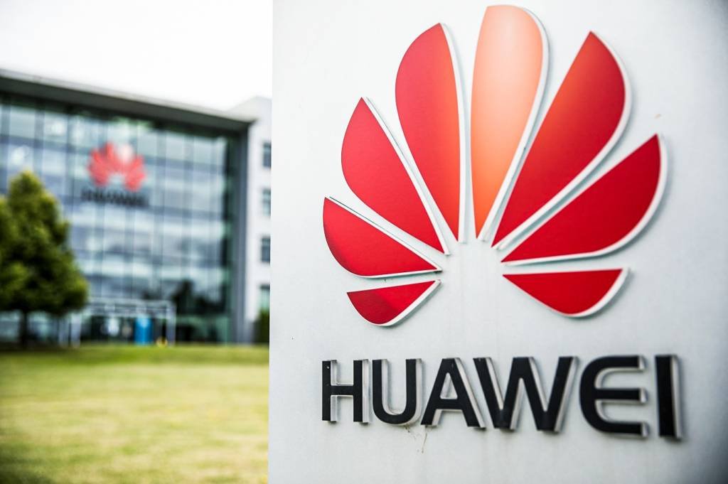 Huawei: o volume de negócios avançou 3,8%, contra 19,1% registrado um ano antes, a 891,4 bilhões de iuanes (134 bilhões de dólares) (Jason Alden/Bloomberg/Getty Images)