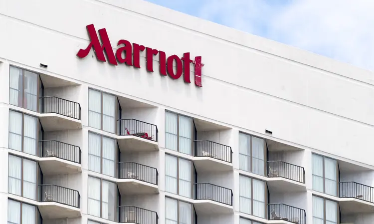 Fachada do Marriott em Miami, Florida. (Roberto Machado Noa/Getty Images)