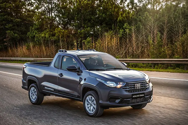 Fiat Strada: versão Endurance de cabine simples pode ser encontrada com preço até 3,51% acima do valor de uma unidade nova (FCA/Divulgação)