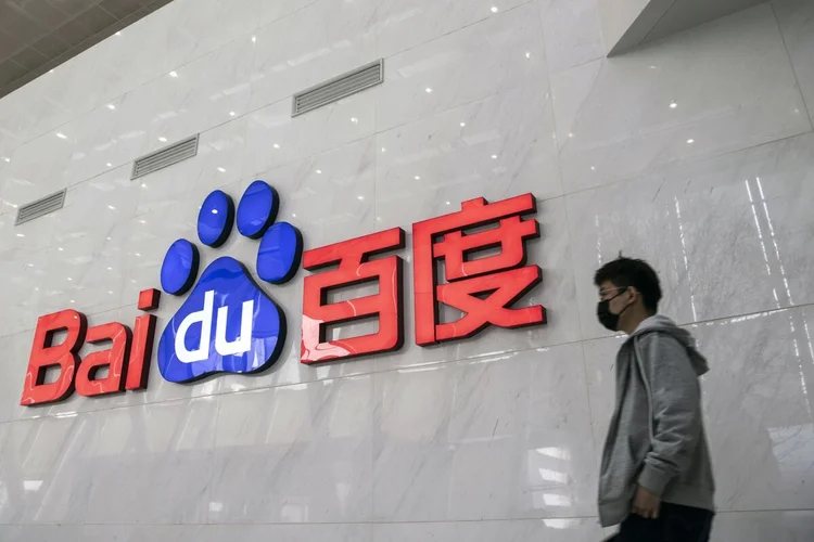 Desde a pandemia, os canais de vendas chineses encontraram nas lives uma nova forma de se conectar com os clientes (Qilai Shen/Bloomberg)