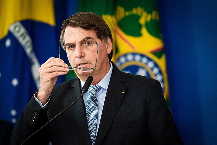 Presidente Jair Bolsonaro (Andressa Anholete/Bloomberg)