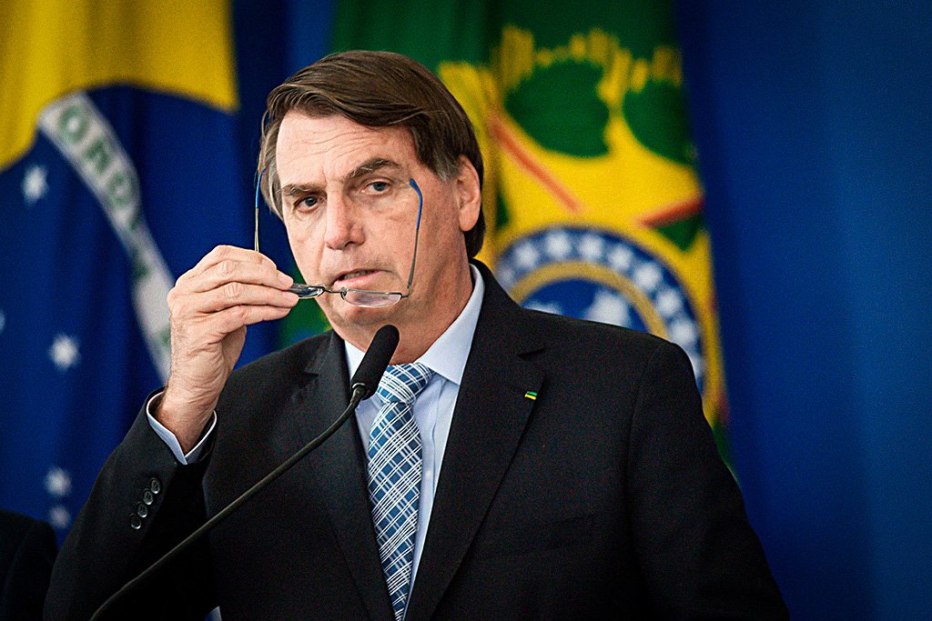 Bolsonaro: ação movida pelo presidente contra lockdowns deve ser julgada nesta terça (Bloomberg/Andressa Anholete)