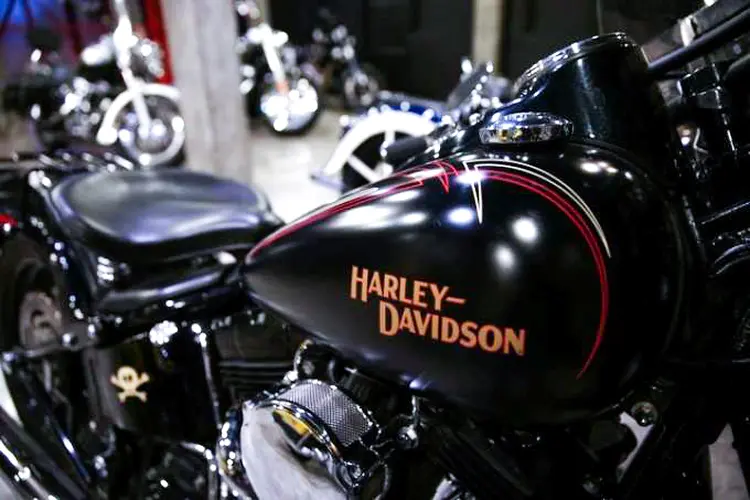 Harley Davidson: destaque em leilão, modelo é avaliado em R$ 55 mil pela tabela Fipe (Athit Perawongmetha/Reuters)