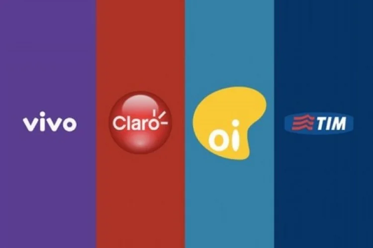 Vivo, Claro, TIM ou OI: gigantes da telefonia móvel foram avaliadas pelos consumidores (Operadoras/Reprodução)