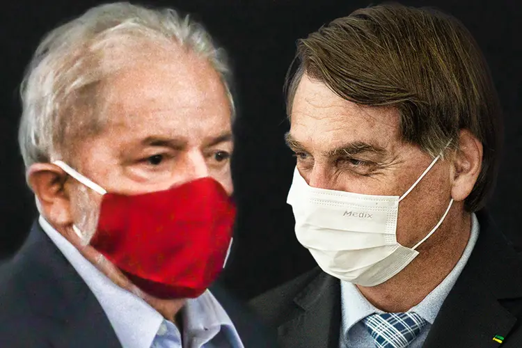 Luiz Inácio Lula da Silva e Jair Bolsonaro. (Cris Faga/Andressa Anholete/Getty Images)