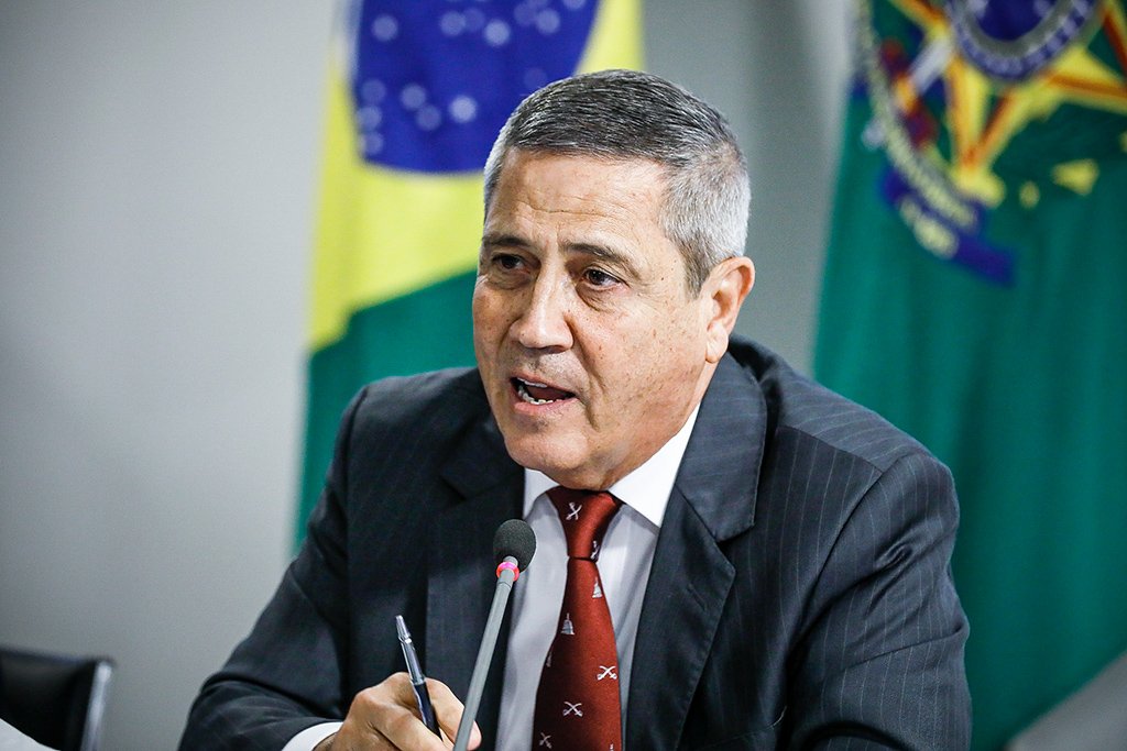 Braga Netto: general é candidato a vice na chapa do presidente Jair Bolsonaro (Isac Nóbrega/PR/Flickr)