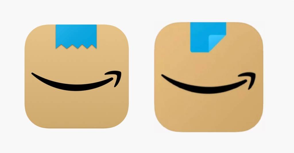 Amazon: em menos de um mês, varejista teve que trocar seu novo ícone (Amazon/Reprodução)