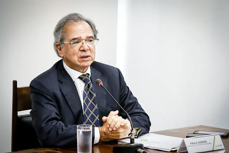 Paulo Guedes: "É inadmissível. O bilionário recebe dividendos todo ano e paga zero sobre dividendo" (Isac Nóbrega/PR/Flickr)