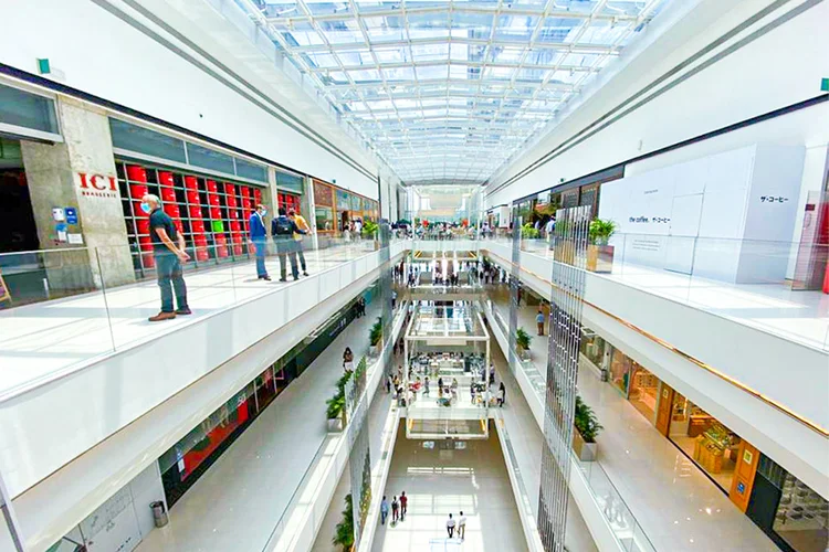 Os shopping foram dos que mais sofreram no varejo, durante a pandemia. (Leandro Fonseca/Exame)