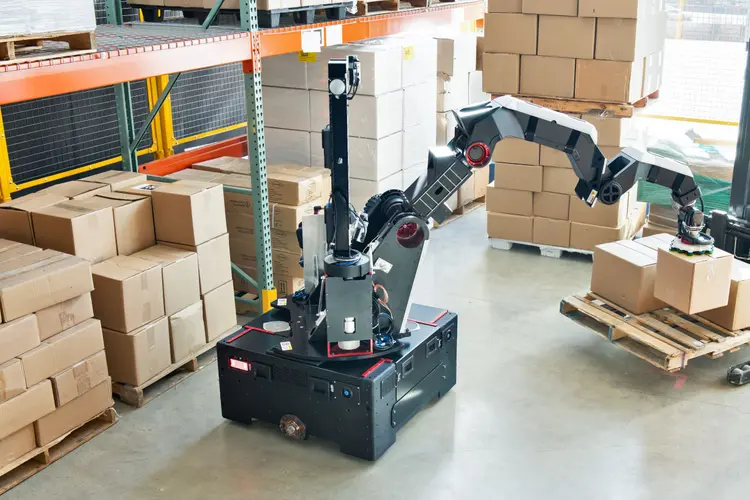 Stretch: o robô da Boston Dynamics consegue carregar 800 caixas por hora e tem bateria de 8 horas (Boston Dynamics/Divulgação)
