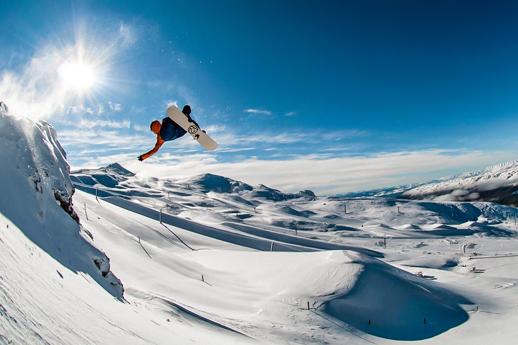 Cardrona Alpine Resort, na Nova Zelândia