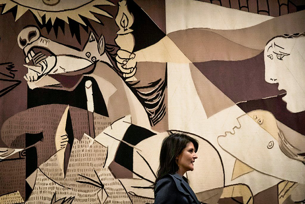 Retirada de 'Guernica' pela família Rockefeller causa surpresa e comoção na ONU