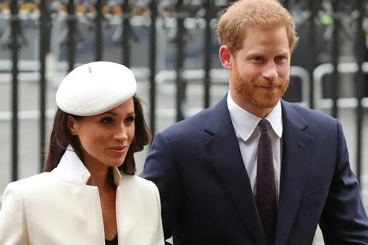 Reino Unido: o casal também acusou a monarquia de episódios de racismo.  (AFP/AFP)
