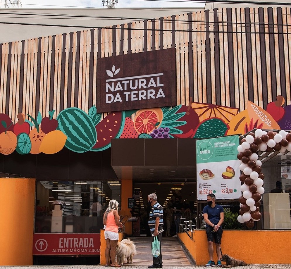 Natural da Terra: a empresa afirma que sua participação de mercado de 2019 para 2021 passou de 4,24% para 5,32% no Rio de Janeiro e de 1,26% para 1,70% em São Paulo (Divulgação/Facebook/Natural da Terra)