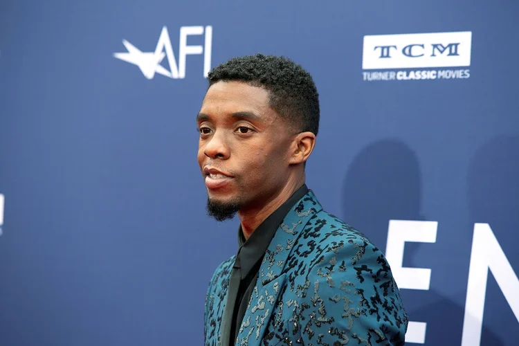 Ator Chadwick Boseman, ganhador do SAG Awards (Monica Almeida/Reuters)