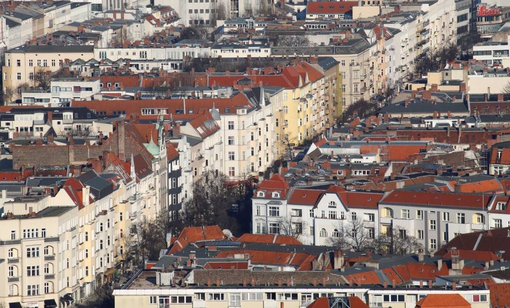 Vista de Berlim, na Alemanha: governo de esquerda havia estabelecido lei que congelava preço do aluguel (Fabrizio Bensch/Reuters)