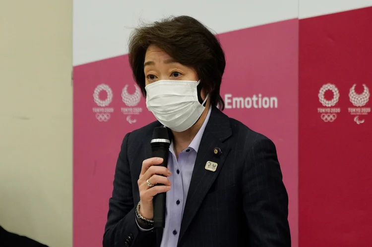 Presidente do comitê organizador Tóquio-2020, Seiko Hashimoto.  (Kimimasa Mayama/Pool/Reuters)