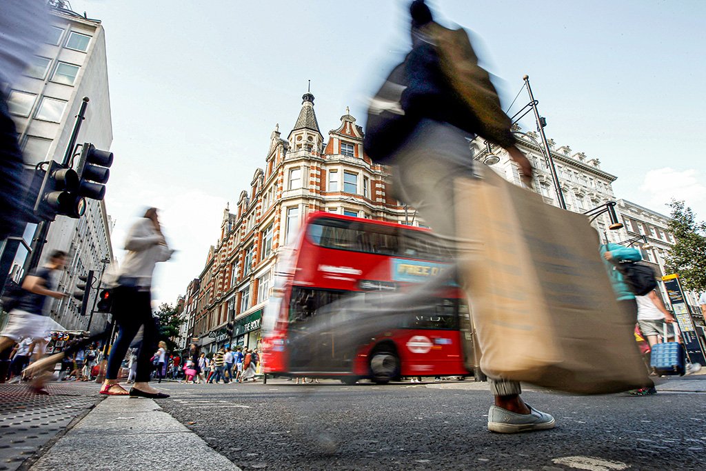 Oxford Street, em Londres. REUTERS/Peter Nicholls/File Photo (Peter Nicholls/Reuters)