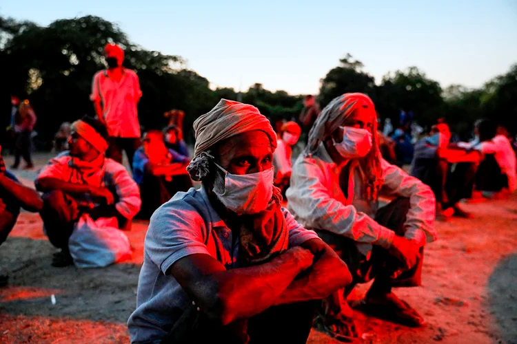 CORONAVÍRUS NA ÍNDIA: país enfrenta pior momento da pandemia (Anushree Fadnavis/Reuters)