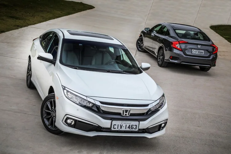 Honda Civic: o mais procurado nos anúncios da Webmotors. (Honda/Divulgação)