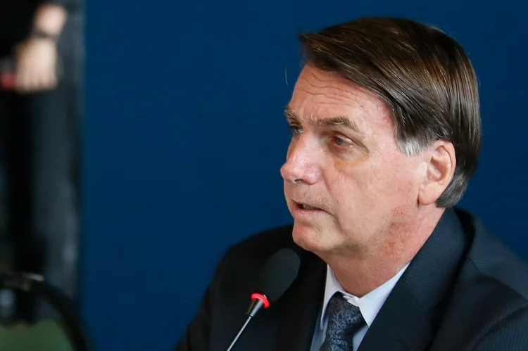 Bolsonaro: em sua live semanal, ele disse apenas que o bloqueio será "bastante grande" para o tamanho do Orçamento (Isac Nóbrega/PR/Flickr)