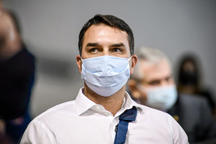 Senador Flávio Bolsonaro. (Edilson Rodrigues/Agência Senado)