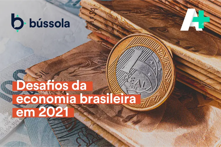 O Podcast A+ faz parte da plataforma Bússola, uma parceria entre a Revista Exame e o Grupo FSB. (Bússola/Reprodução)