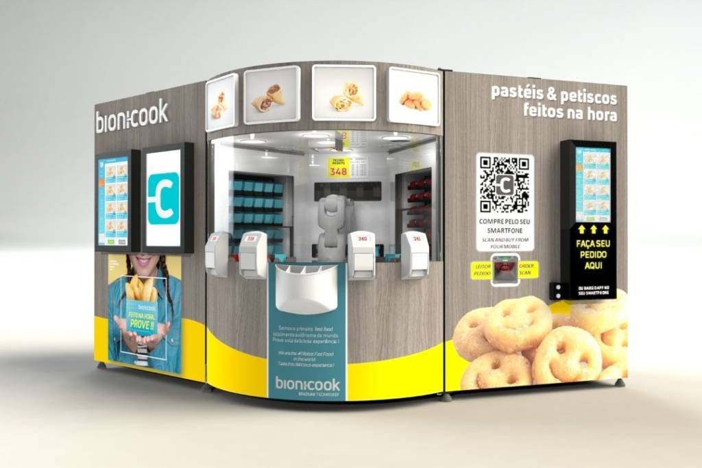 Conheça a lanchonete fast-food que trocou funcionários por robôs no Brasil