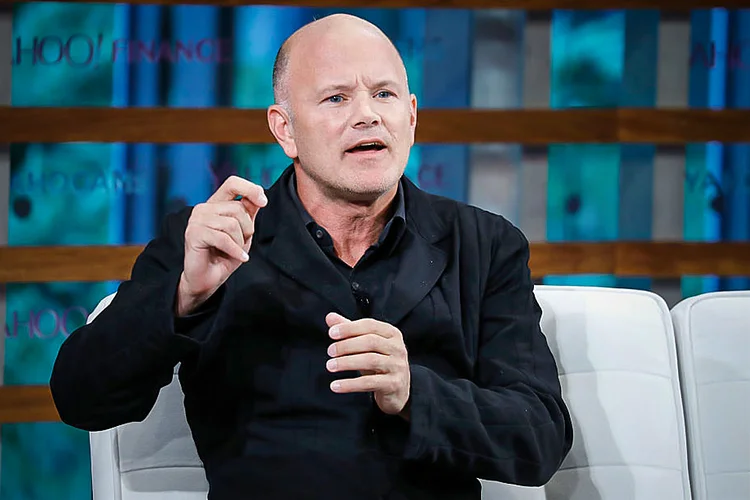 Gestor do fundo Galaxy Investment Partners, Mike Novogratz revelou que comprou ações do Facebook recentemente (ohn Lamparski / Correspondente/Getty Images)