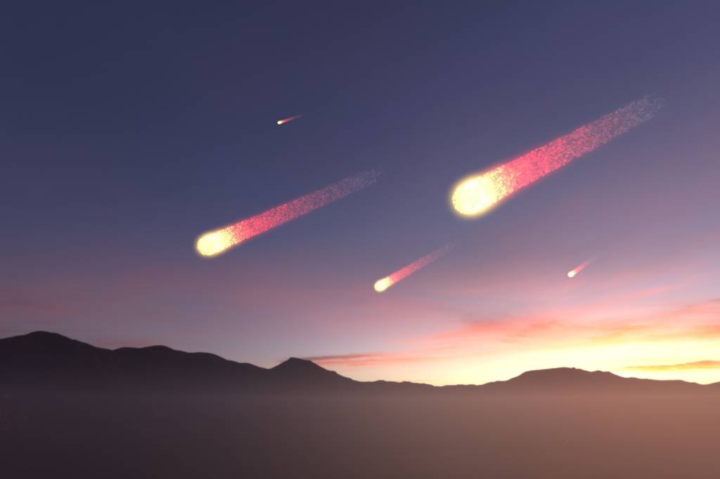 Asteroide: fenômeno avistado na Flórida pode ser pedaço de asteroide 2021 GW4, mas não há confirmação (Getty Images/Boris SV)