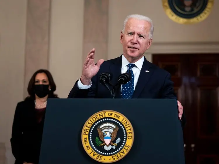 Há algumas semanas o presidente dos Estados Unidos, Joe Biden, apresentou o primeiro grande plano de reforma tributária desde 1993 (Doug Mills/Pool/Getty Images)