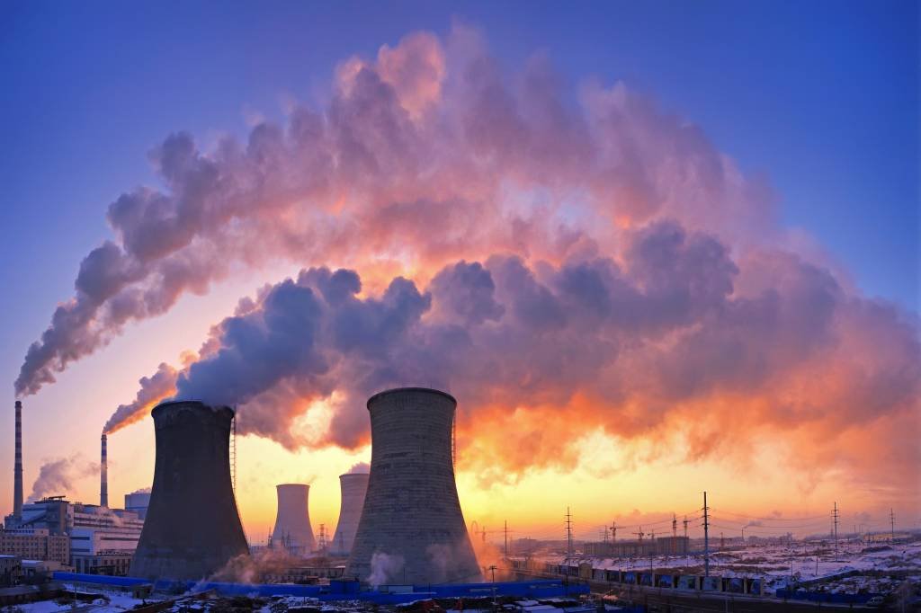 China: país registrará um aumento de 4% nas emissões de CO2 provenientes de combustíveis fósseis em 2023 (zhuyongming/Getty Images)