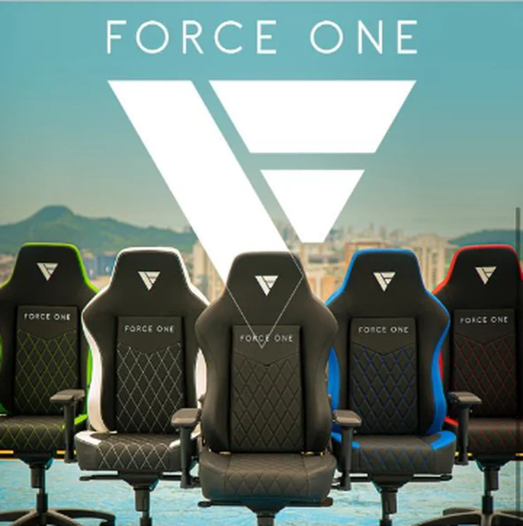 Force One lança quatro modelos de cadeira gamer no Brasil (Force One/Divulgação)